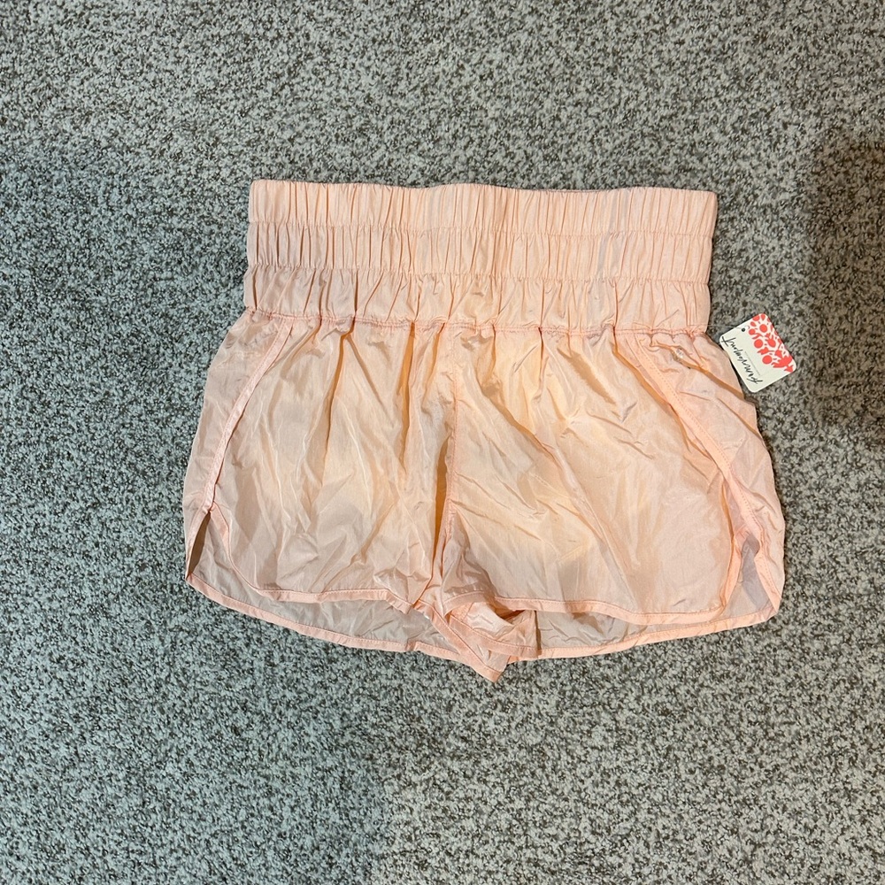 FP Movement by Free People “The Way Home” short, Size Large, ‘Peach’y Color, NWT